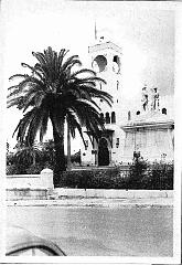ORAN 1961 LA GARE CFA LE MONUMENT AUX MORTS